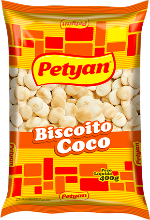 Biscoito Coquinho 350g - Petyan - Magazine 25 de Março Festas